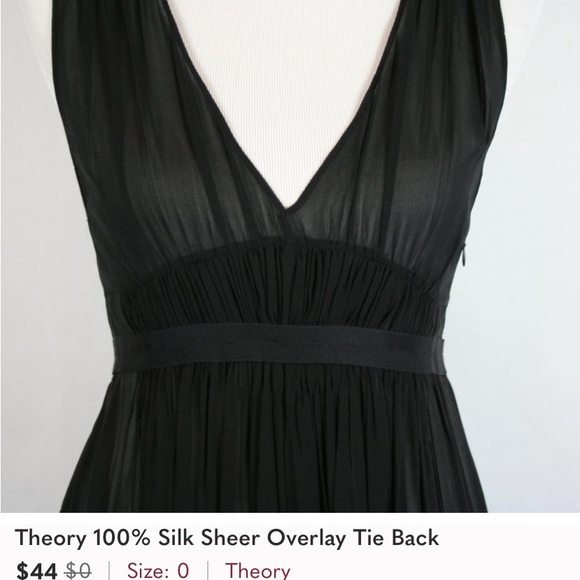 🖤Theory Sheer Dress🖤 - Picture 6 of 14